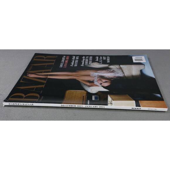 Lana Del Rey The Art Issue Fashion Magazine Harper’s Bazaar Dec 2023 Jan 2024 - Picture 3 of 6